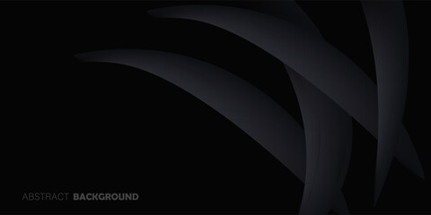 Elegant abstract dark background with curved lines.