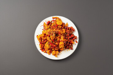 Stir-fried Chicken, Spicy Sichuan Cuisine
