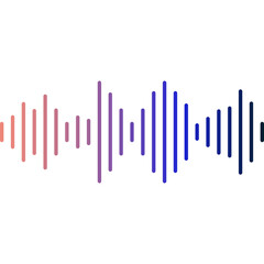 Gradient Music Soundwave