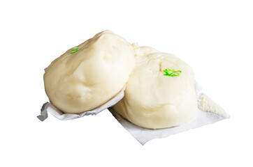 Chinese steamed bun isolated element