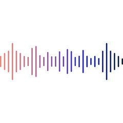 Gradient Music Soundwave