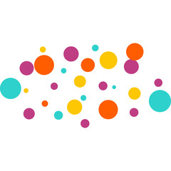 Modern Colorful Circle Graphic