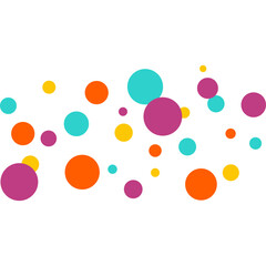 Modern Colorful Circle Graphic