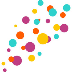 Modern Colorful Circle Graphic