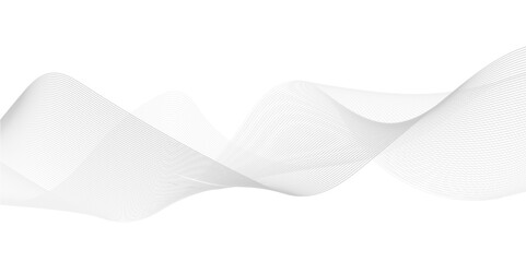 Abstract wave blend waves lines and technology background. Digital geometric transparent flowing smooth curve lines wave pattern background.  Futuristic abstract texture dynamic wave. 