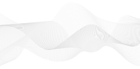 Abstract blend wave lines and technology background. Background lines wave abstract stripe design. White background, mesh abstract, vector gradient line soft blend.	
