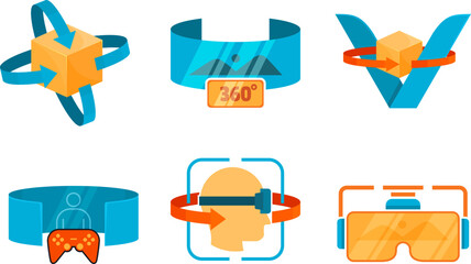 Immersive Virtual Reality Experience 360&deg; Views and Interactive Content