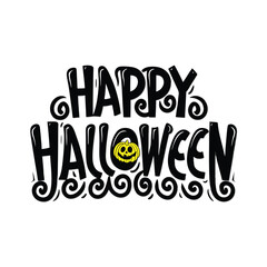 Happy Halloween Background Concept Vector Art & Graphics