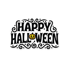 Happy Halloween Background Concept Vector Art & Graphics