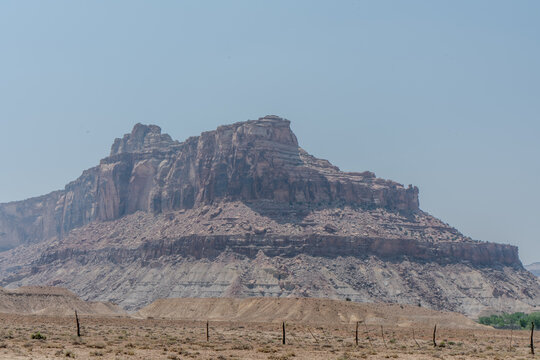 San Rafael Swell Desert Canyon Landscape from Wedge Overlook in Utah