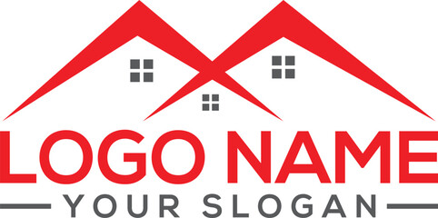 real estate concept  Real estate logo design