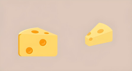 Cheese vector illustration, Cheese icon, Cheese slice, Cheese block vector, Cartoon cheese, Dairy product vector, Cheese wedge, Yellow cheese, Swiss cheese vector, Cheese with holes, Cheddar cheese il