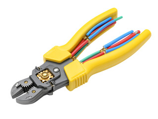 Obraz premium Professional Wire Crimper Tool on White Surface