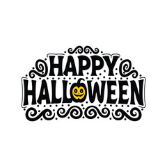 Happy Halloween Background Concept Vector Art & Graphics 