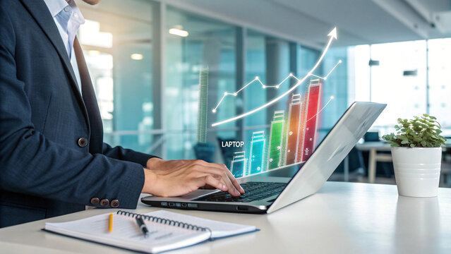 Data Driven Strategy Professional reviewing market performance and investment opportunities