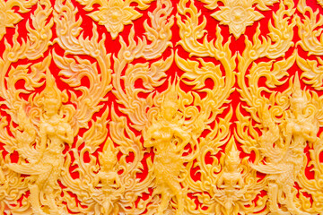 Thai art candles from molds.