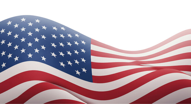 Celebrate Independence Day with Stunning Banner Design Showcasing the American Flag, Stars, and Patriotism in a Vibrant Vector Illustration of the USA's Heritage and Spirit