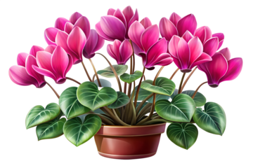 pink flower in pot