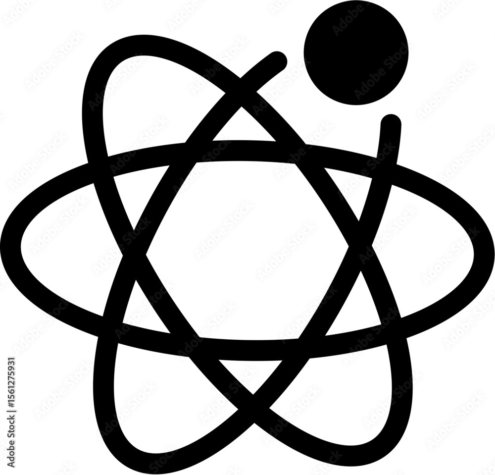 Aufkleber a vector representation of a class and number one in a simple and minimalist silhouette design