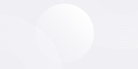 Abstract grey background with dynamic circle space
