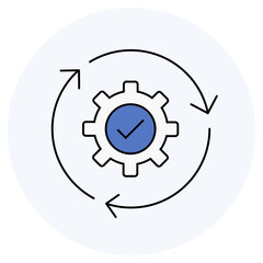 Agile Cycle icon, Driving Innovation Through the Agile Cycle, Adaptive Progress Mastering the Agile...