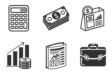 set of icons