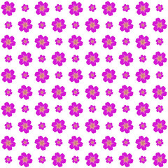 This image features a repeating floral pattern. The pattern consists of evenly spaced