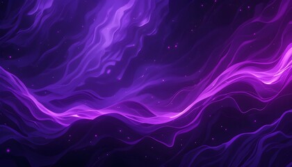 Modern Abstract Purple Gaming Background with Futuristic Design and Neon Light Effects