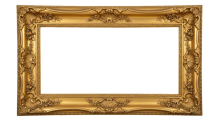 Ornate Gold Frame Baroque Style