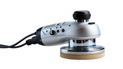 Precision Detailer: A close-up captures the sleek form of a powerful detailer, its intricate design and polished metal surface reflecting a commitment to quality and precision.