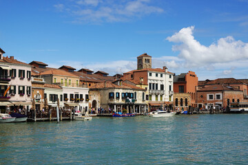 Old town of Murano island, Venice, Italy