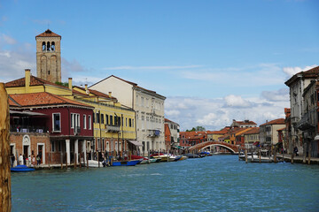 Old town of Murano island, Venice, Italy