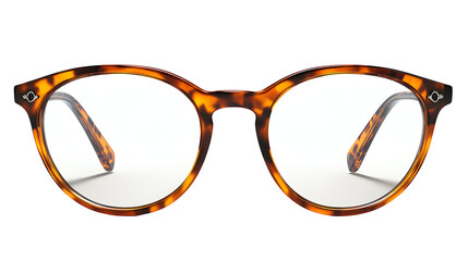 Photorealistic image of a pair of modern eyeglasses, folded neatly. Sharp focus on frame material and lenses (slight reflection). Clean studio lighting, 