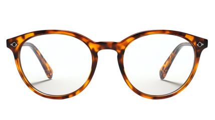 Photorealistic image of a pair of modern eyeglasses, folded neatly. Sharp focus on frame material and lenses (slight reflection). Clean studio lighting, 