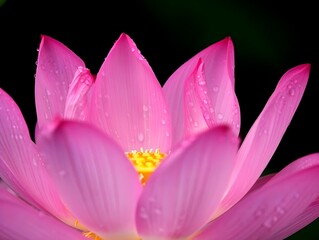 Fototapeta premium pink water lily