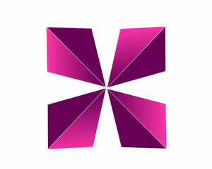 vector illustration of a colorful diamond