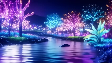 Diver reaching for glowing jellyfish underwater - Powered by Adobe