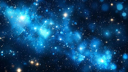 Obraz premium Cosmic Nebula in Deep Space