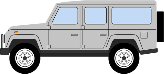 off road vehicle vector