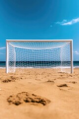 Fototapeta premium Beach Soccer Goal