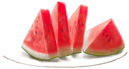 slice of watermelon