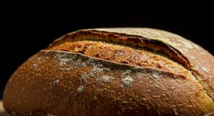 Freshly Baked Bread Loaf