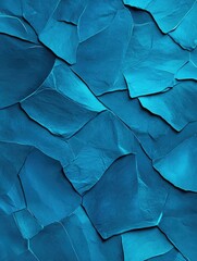 Fototapeta premium Blue shattered art pieces background
