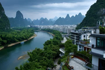 Fotobehang Guilin the mountains of guilin in china  © urdialex