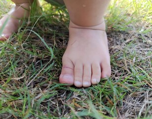 Little Feet on Fresh Grass – Mindfulness and Nature
