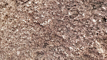 Close-up of a natural mountain rock surface featuring rough and organic textures. Ideal for use in backgrounds, design elements.
