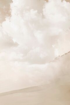 Pastel cloud background, dreamy nature design