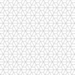 Fototapeta premium Abstract black and white triangle pattern, geometric pattern vector. Modern vector illustration for greeting card, cover, flyer, wallpaper. Abstract texture ornament design, repeating tile