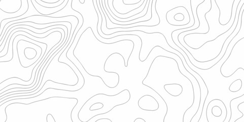 Modern location discovery vector topography map design White background with topographic world grid wave Topographic map geographic line texture.	