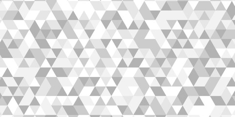 Fototapeta premium Overlap random vector element modern overlay diamond triangle mosaic paper white and gray low polygon web brochure layer space texture background. 